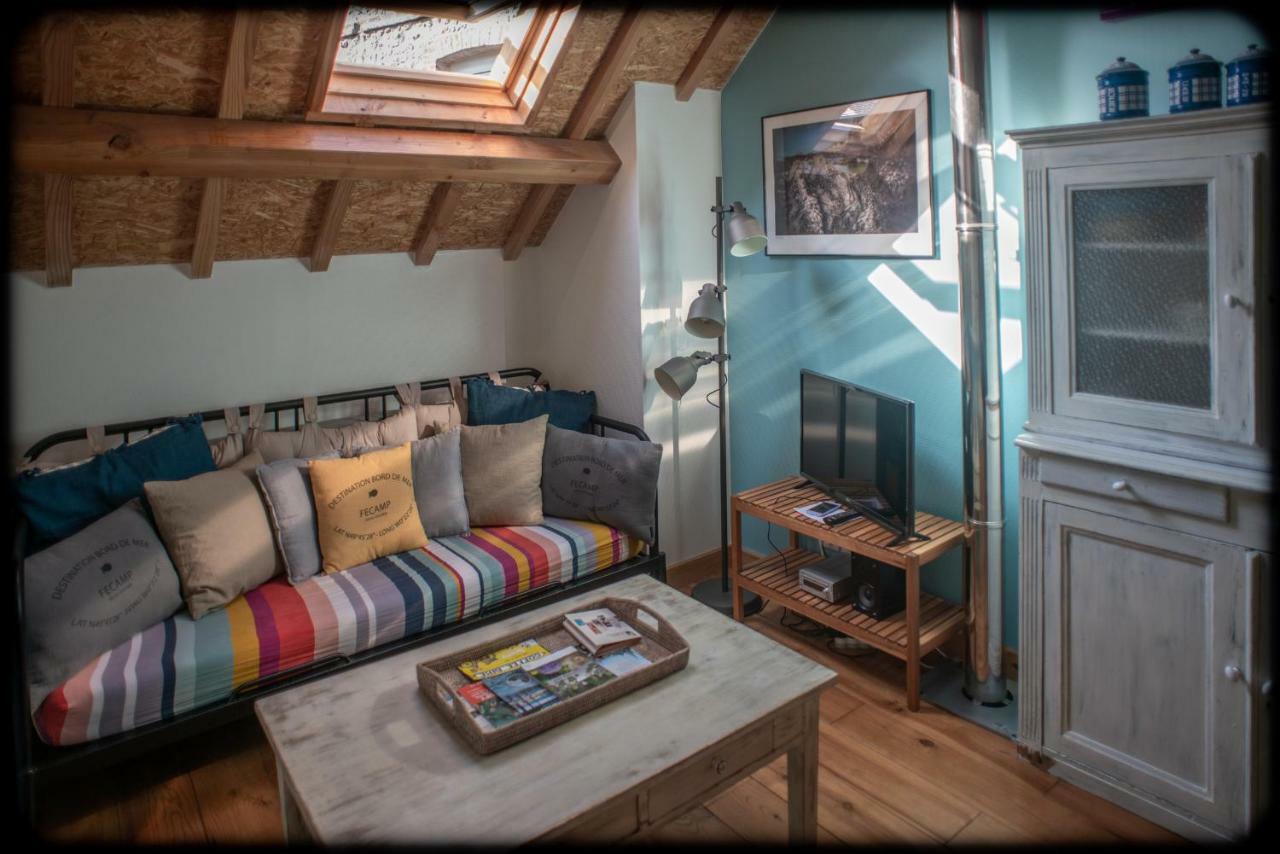 Grand Studio Duplex Proche De La Mer 페캉 외부 사진